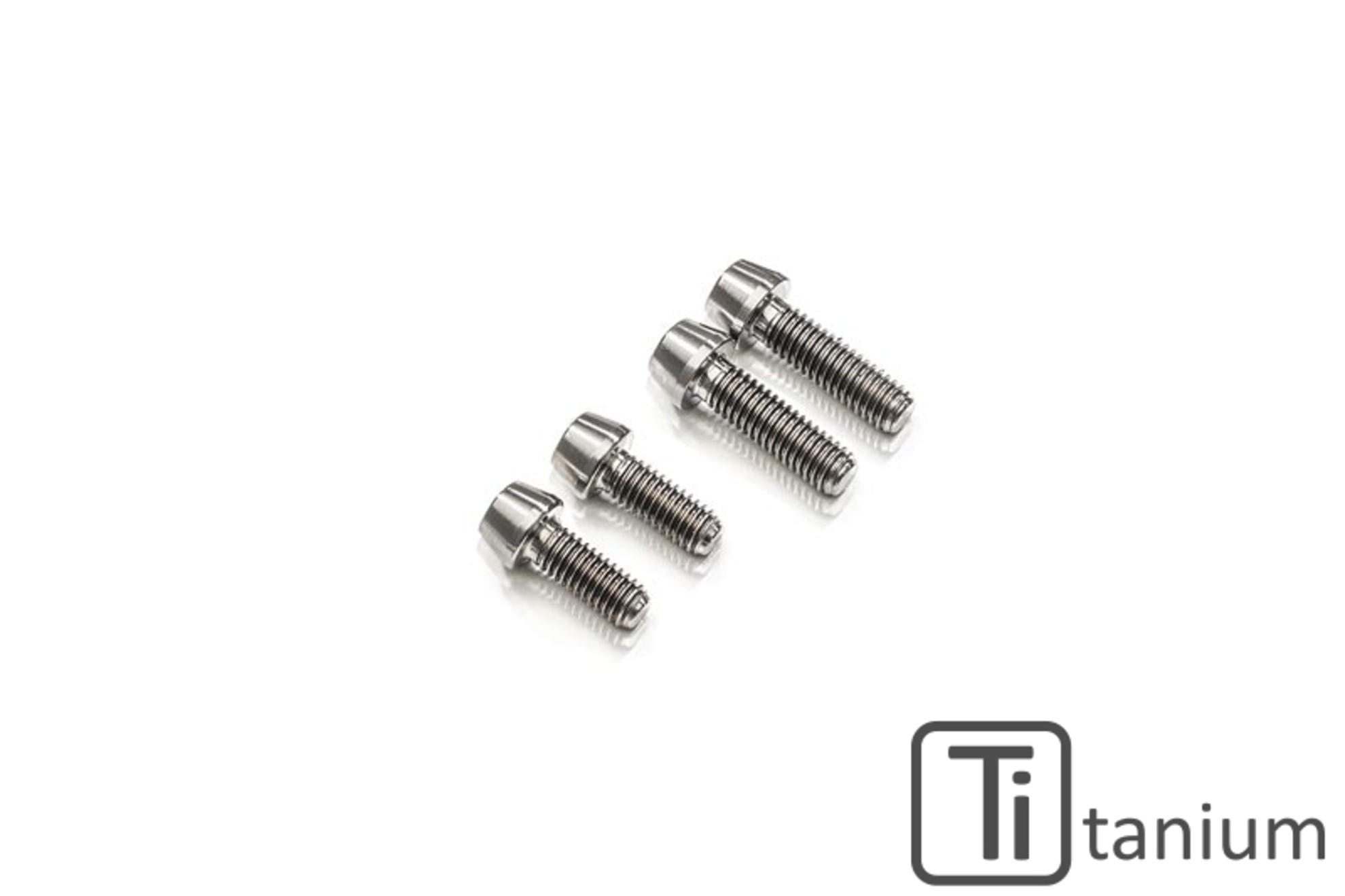 CNC Racing Titanium Bolt Kit for the Ducati Multistrada 1260 / 1200 / 950 Mirror / Master Cylinder Clamp CNC Racing Titanium Bolt Kit for the Ducati Multistrada 1260 / 1200 / 950 Mirror / Master Cylinder Clamp
